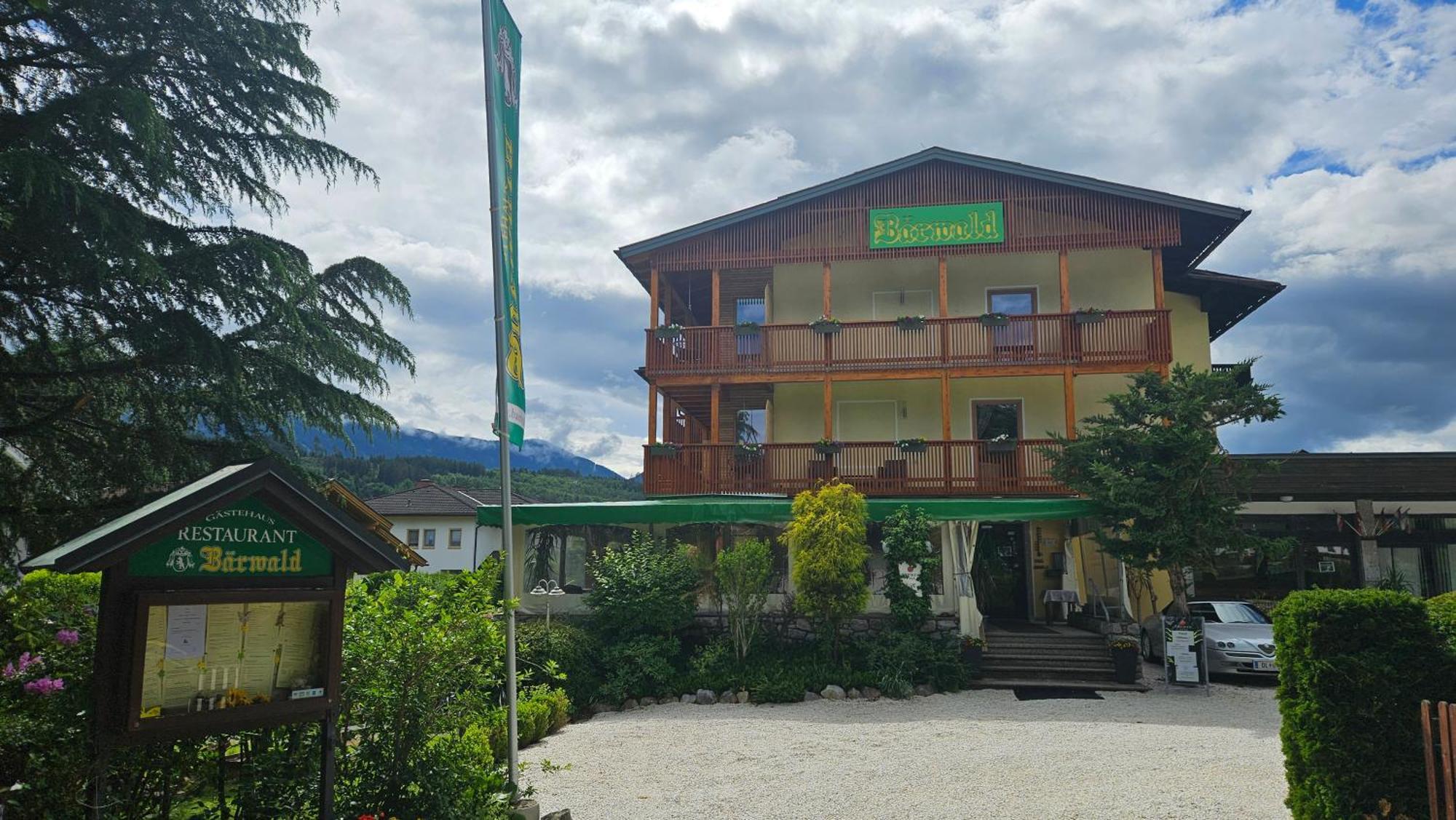 Gaestehaus Baerwald Seeboden Exterior foto